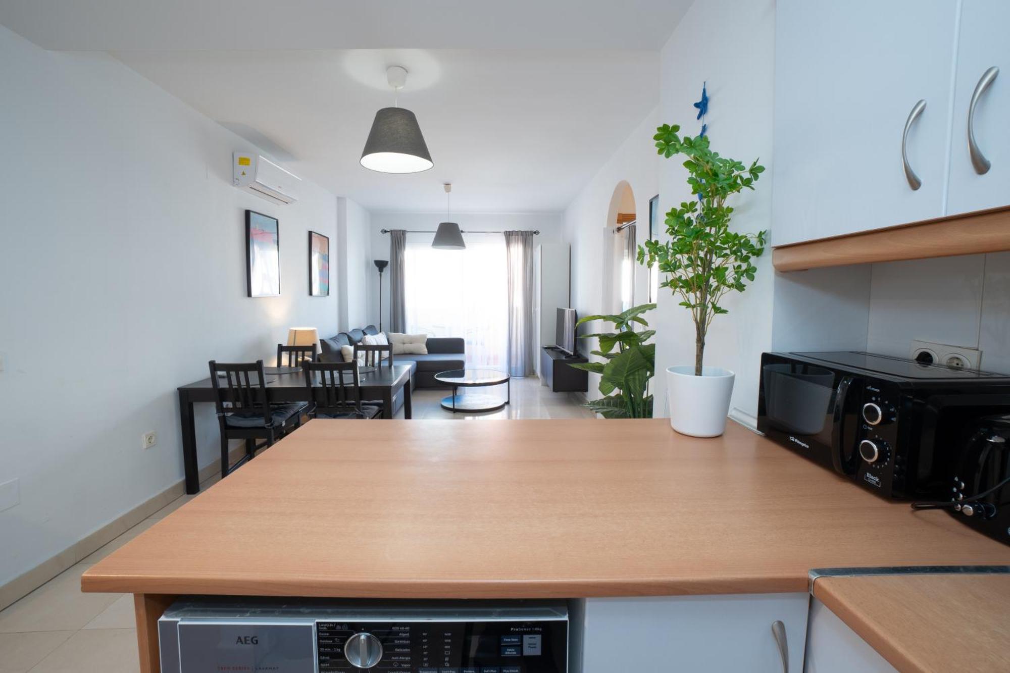 Neptuno 2C Menyber Apartment Nerja Bagian luar foto
